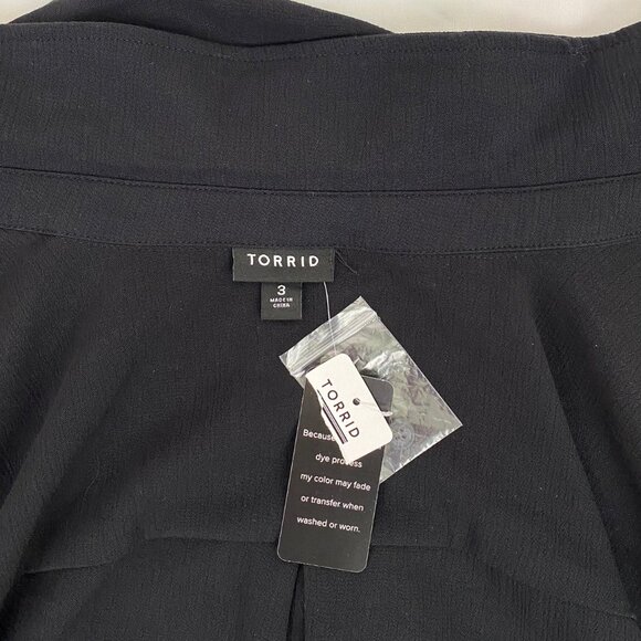 Torrid black shirt - Picture 5 of 6
